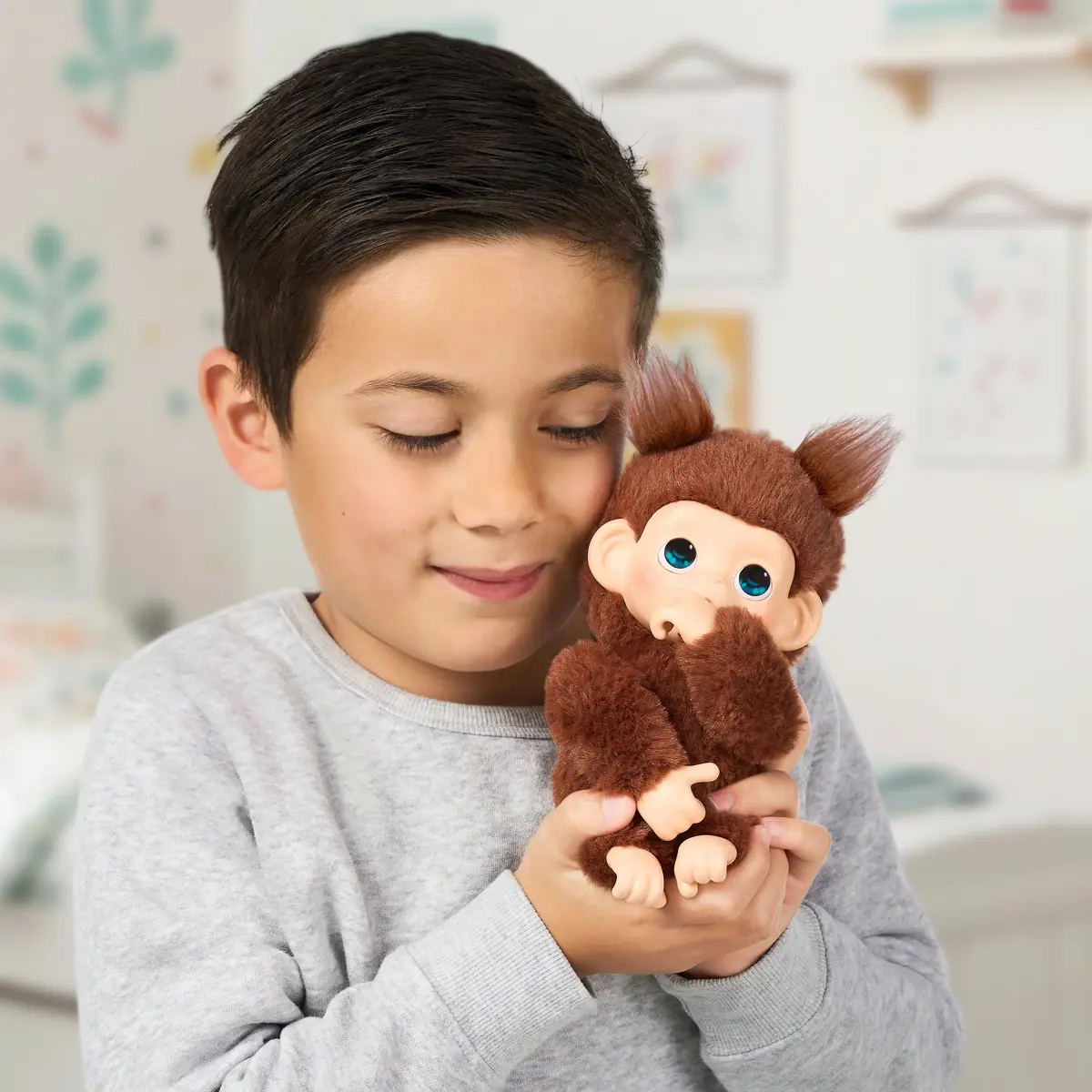 Moose Toys Little Live Pets My Baby Monkey Chikki Cherry Photo 7