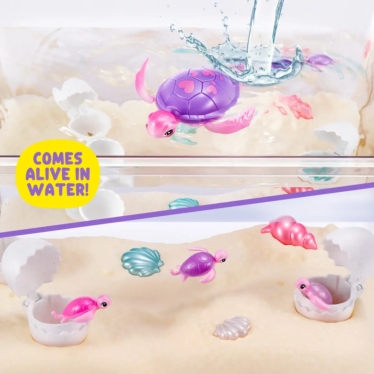 Zuru Pets Alive Mommy Turtle Surprise toy Photo 4