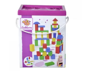 Wooden building set Simba-Dickie Eichhorn 100050161 — 50 pieces, for ages 1+