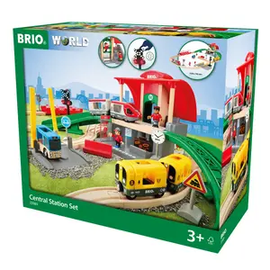 Toy Train Station Set Ravensburger BRIO Grosses City Bahnhof Set, for ages 0.3+ years