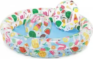 Inflatable Pool Intex 122 cm model 59460 — round family backyard pool