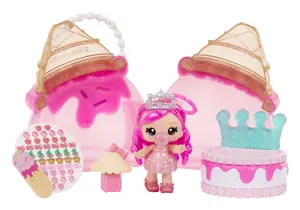Spēļu komplekts MGA Entertainment Yummiland Ice Cream Beauty Bag ar mini lūpu spīdumu lelli, plastmasa, daudzkrāsains, 4+