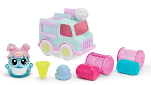 Modeling Clay Playset MGA Entertainment DohKins Ice Cream Truck & Baker, multicolour, age: child