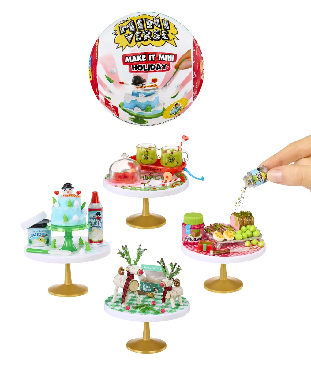 mga entertainment Miniverse Make It Mini Holiday rotaļlieta Photo 8