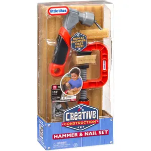 Детский набор молоток и гвозди, MGA Entertainment Little Tikes Creative Construction