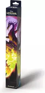 Playmat for Trading Card Games Ravensburger Disney Lorcana S11 Feu du Dragon – tabletop mat, recommended age 8+