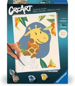 Набор «Раскрась по номерам» Ravensburger 23903 — раскраска, изображения 18×24 см, для детей, для помещений