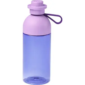 Drinking bottle room copenhagen 0.5 L — LEGO design, lavender/transparent