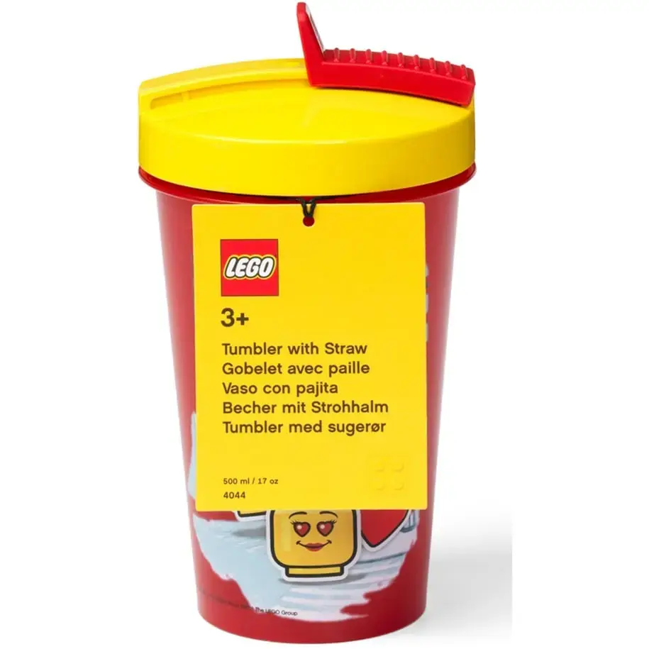 Room Copenhagen LEGO Iconic Girl Bright Red стакан 500 мл Photo 3