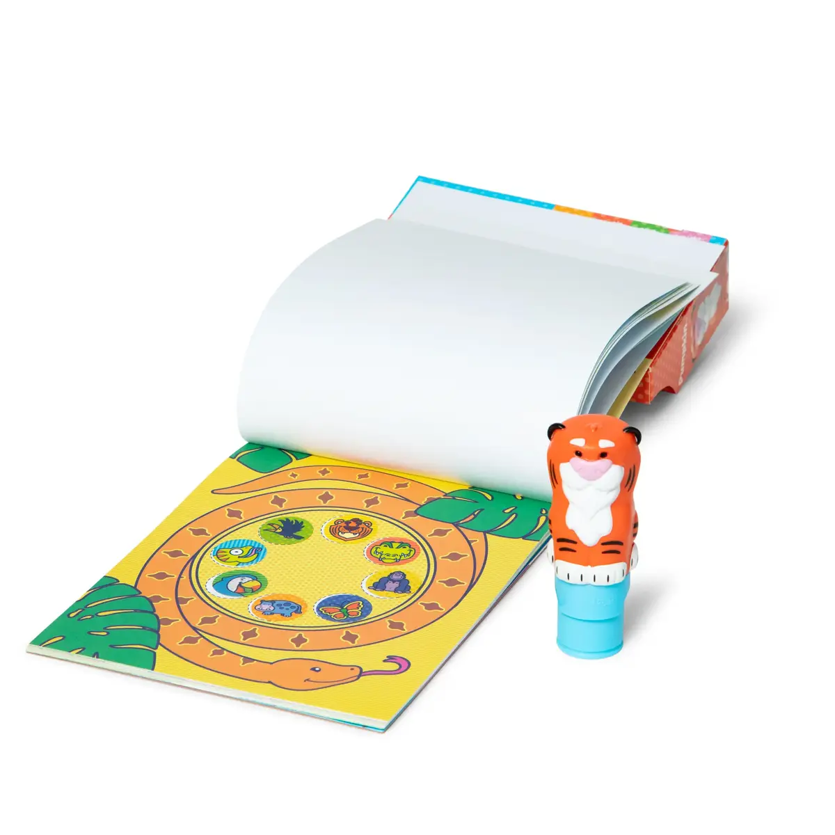 Sticker Activity Pad & Stamper Tiger — spinmaster Melissa & Doug Photo 2