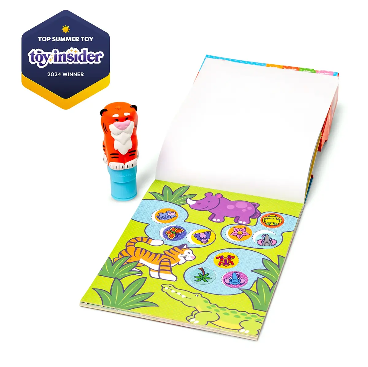 Sticker Activity Pad & Stamper Tiger — spinmaster Melissa & Doug Photo 3
