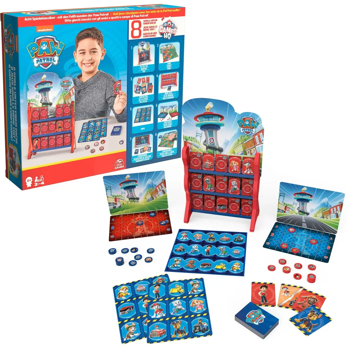 Spinmaster Paw Patrol: Games HQ - Games Collection Photo 2