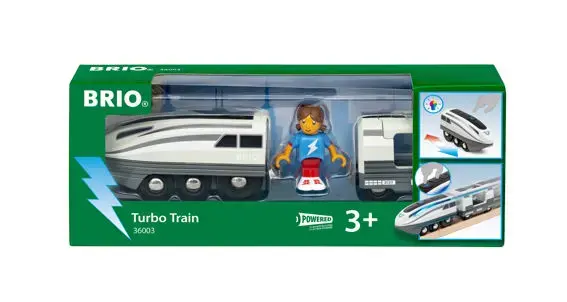 Ravensburger BRIO Turbo Train — battery toy train Photo 4