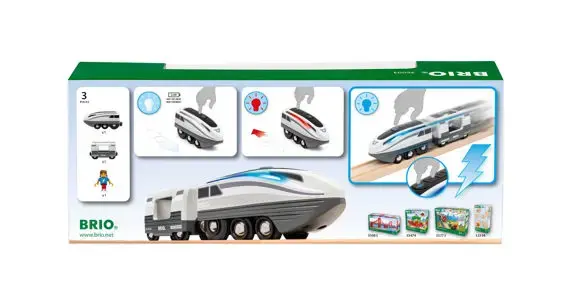 Ravensburger BRIO Turbo Train — battery toy train Photo 5