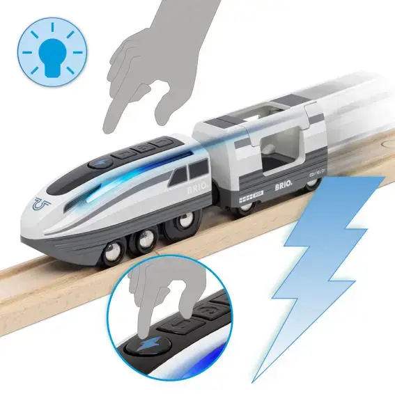 Ravensburger BRIO Turbo Train — battery toy train Photo 8