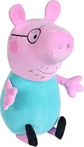 Plush toy Simba‑Dickie Peppa Pig Papa Pig 37 cm soft stuffed figure