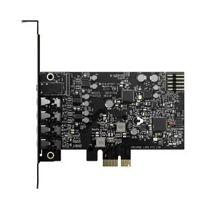Creative Labs Sound Blaster Audigy Fx Pro Iekšējā PCI-E Skaņas Karte 7.1 Kanāli 32-bitu 120 dB SNR 3.5 mm Austiņu Savienojums