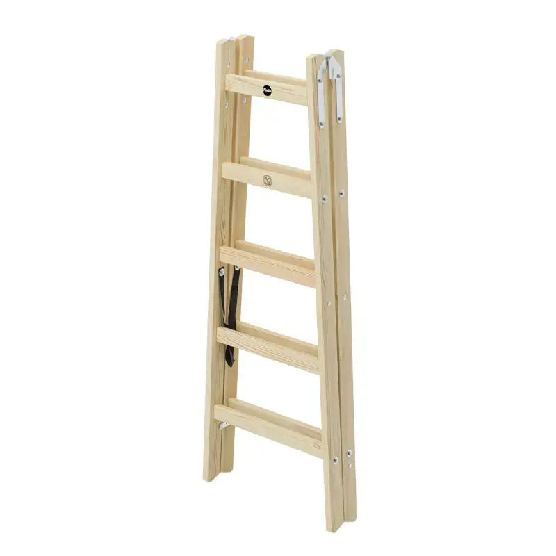 Hailo H40 StandardLine двусторонняя деревянная стремянка 2x5 Photo 3