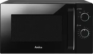 Microwave oven AMICA MIKROFALA AMMF20M2B — compact countertop microwave, AMICA model AMMF20M2B