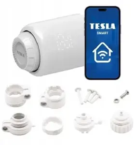 Термостатическая головка для радиатора TESLA TESLA Inteligentna SV60 Zigbee — управление температурой