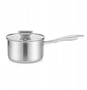 Stainless Steel Saucepan Maestro MR-3521-16S 16 cm 1.7 L with Lid, Suitable for Induction and Gas