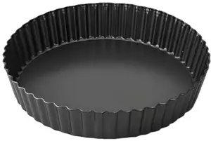 Round Springform Baking Pan Brunbeste BB-7711, removable bottom, non-stick black, 26×5 cm