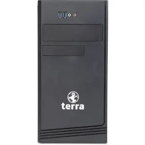 Datora korpuss Terra PC-HOME 4000 Intel Core i3-14100, 8 GB DDR5 5600 MHz, 500 GB SSD, Windows 11 Home, Mini Tower, 350W, melns