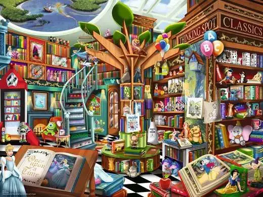 Ravensburger Magical Disney Bookshop — пазл 1500 деталей Photo 2