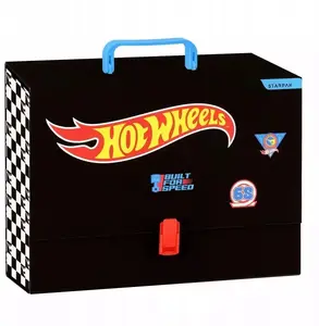 Folder with Handle STARPAK A4 90mm Hot Wheels — document carrier, rigid spine