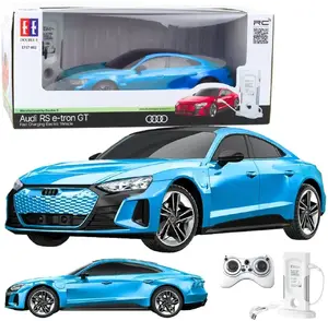 Радиоуправляемая модель Rastar Audi RS E-tron GT 1:14 синий (модель 27424)
