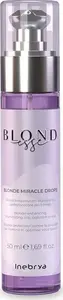 Spīduma pilieni matiem Inebrya Blondesse Blonde Miracle Drops 50 ml — spīduma kopšana gaišiem matiem
