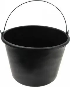 Construction Bucket GEKO G66102 20 L, black