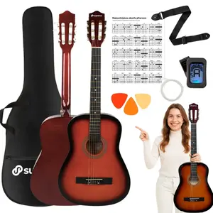 Классическая гитара Salvador Cortez SUPRIMO CGS3 SB 4/4 Sunburst