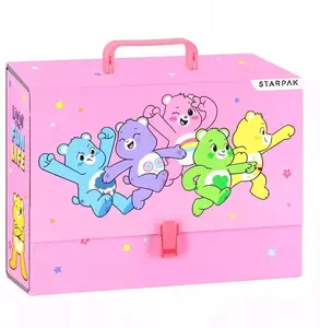 Folder with Handle STARPAK A4 / 90 mm spine — Care Bears design (STK TEC210)