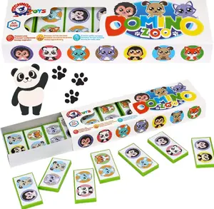 Board game Technok Domino ZOO TechnoK 3305 – children's domino set with animal images