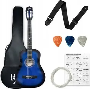 Klasiskā ģitāra PRIMA V-TONE CG ONE BB 4/4 Blueburst