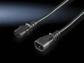 Barošanas pagarinātājs Rittal-Werk DK 7200.215 — 1,8 m, C14 uz C13, 230 V