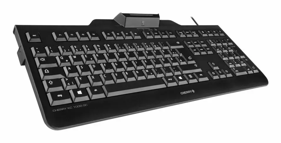 Cherry CHERRY KC 1000 SC vadu pilna izmēra USB tastatūra Photo 3