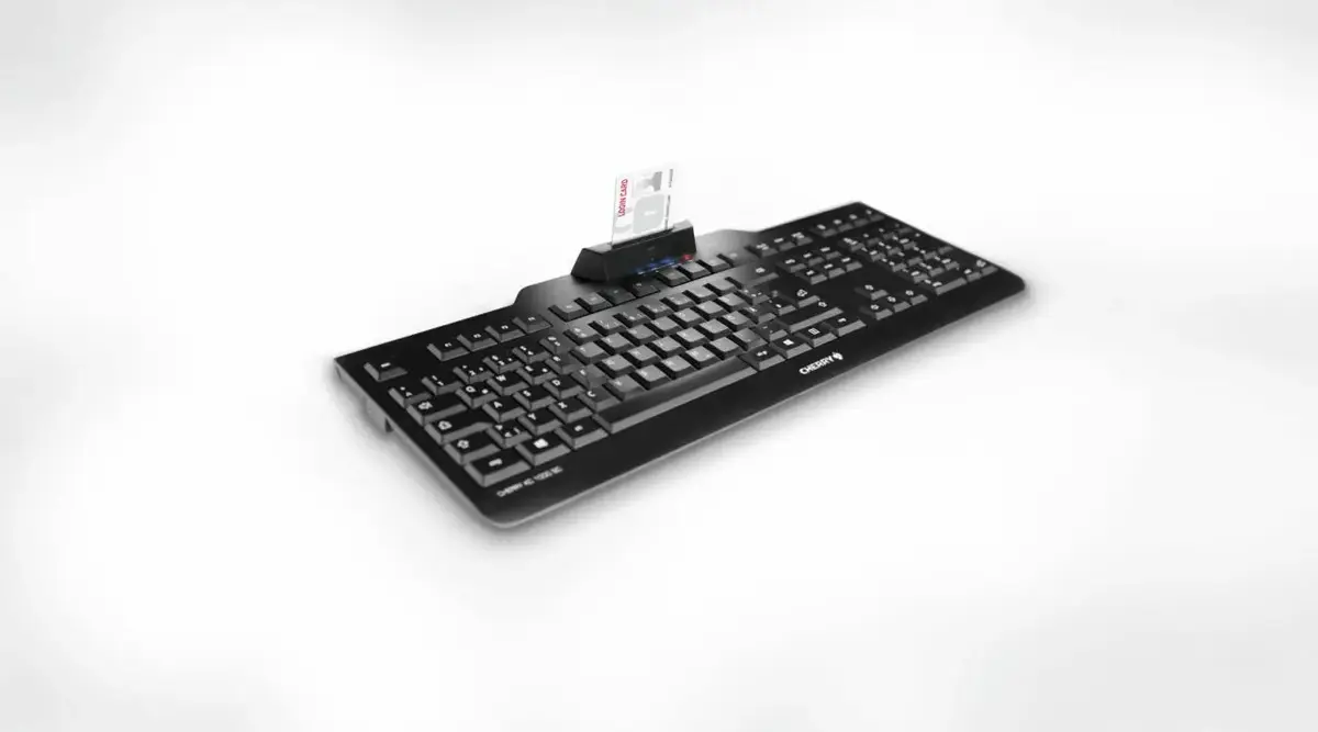 Cherry CHERRY KC 1000 SC vadu pilna izmēra USB tastatūra Photo 6