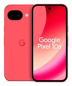 Smartphone Google Pixel 10a — 6.3" (16 cm) 1080×2424, Tensor G4, 8 GB RAM, 256 GB, Dual SIM, 5100 mAh, Red