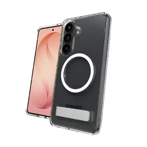 Прозрачный чехол ZAGG Crystal Palace Snap KS для Galaxy S26 Ultra, графен, для экрана 6,9", с подставкой