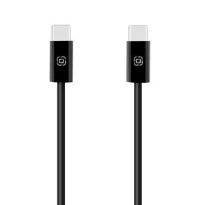 USB-C to USB-C braided cable Obal:Me ME Super Fast 60W 1 m Black