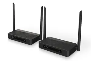 Wireless HDMI KVM Extender Set DIGITUS DS-55360 — Transmitter & Receiver, Wireless, 100 m, 4K/60Hz, HDMI, USB-A/USB-C