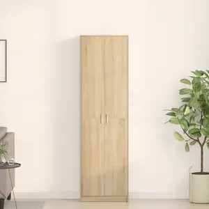 Шкаф VidaXL модель 3334010, цвет Дуб Сонома, размеры 55×25×189 см
