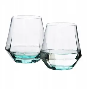 Glass set Lumarko ADEL LIGHT — 2 drinking glasses, 400 ml each