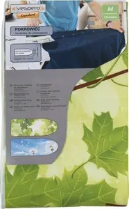 Gludināšanas dēļa pārvalks Vespero 125×40 cm kokvilna, izm. M, dažādi raksti
