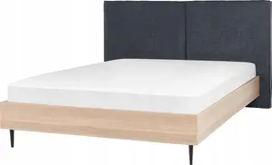 Тканевая кровать Beliani IZERNORE 160 x 200 см, серая