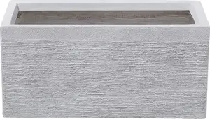 Кашпо Beliani MYRA 50 x 23 x 24 см белое