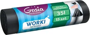 Politan Gosia garbage bags 35 L G A15 black (model 3584)