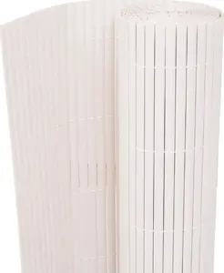 Fence panel VidaXL double-sided white 150 x 300 cm